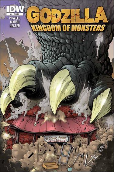 Godzilla: Kingdom of Monsters issue 1-MY The Comic Store Cover 1/500