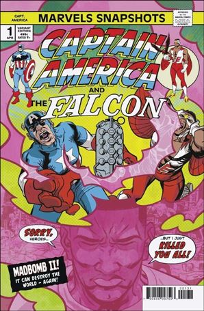 Captain America: Marvels Snapshots issue 1-B Ramon Perez Cover