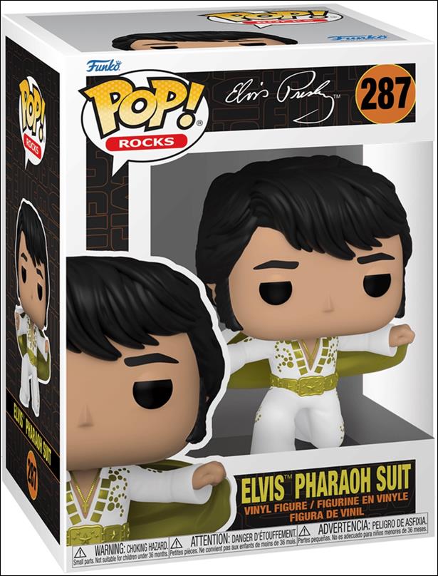 Pop! Rocks figure 287 Elvis Pharoh Suit