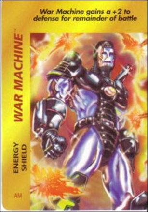 Marvel OverPower (Base Set) card nn226 War Machine: Energy Shield