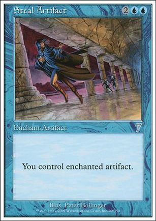 Magic the Gathering: 7th Edition (Base Set) card 99 Steal Artifact