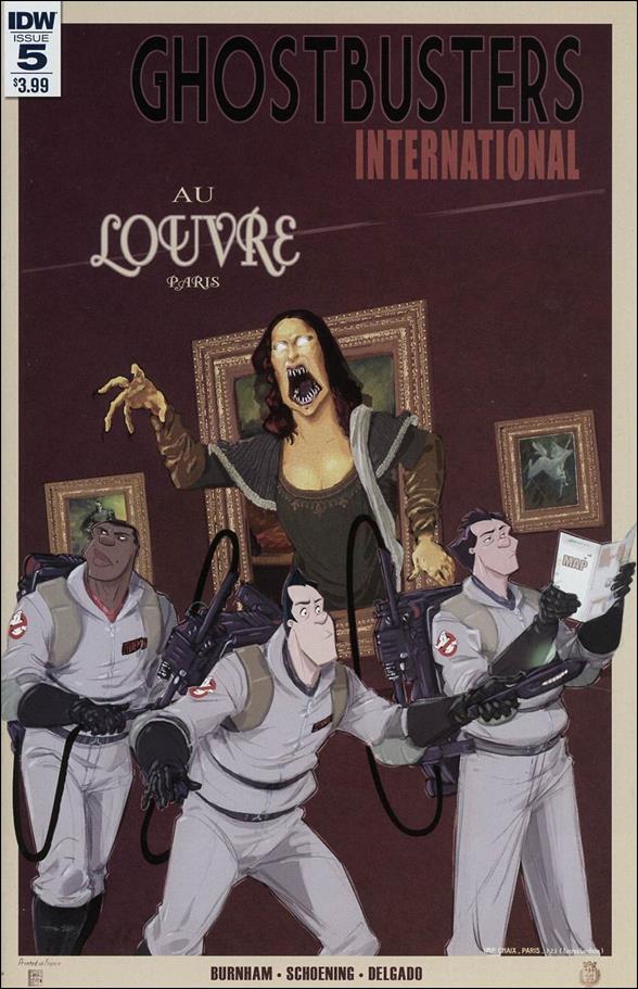 Ghostbusters: International issue 5 Dan Schoening Cover