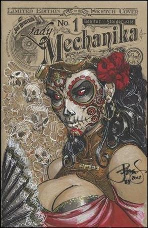 Lady Mechanika issue 1-J Limited Editon Sketch Cover 1/200