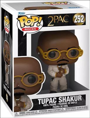 Pop! Rocks figure 252 Tupac Shakur