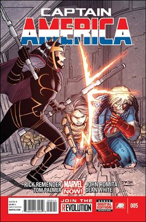 Captain America (2013) issue 5 John Romita Jr. Cover