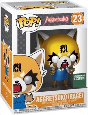POP! Sanrio figure 23-B Aggretsuko (Rage) (Metallic) Barnes & Noble