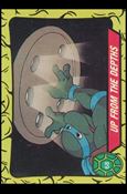 Teenage Mutant Ninja Turtles: Series 1 (Base Set) card 68 Up from the Depths