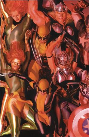 Generations: Wolverine & All-New Wolverine issue 1-D Alex Ross 1:50 Connecting Cover