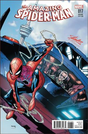 Amazing Spider-Man (2015) issue 17-C Humberto Ramos Stan Lee Collectibles Cover
