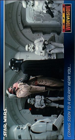Star Wars Widevision (Promo) card SWP5 Coming Soon To A Galaxy Near You...