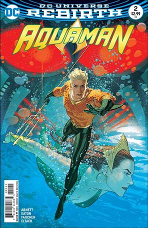 Aquaman (2016) issue 2-B Joshua Middleton Cover