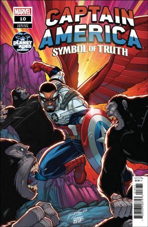 Captain America: Symbol of Truth issue 10-C Ron Lim Planet of the Apes Cover