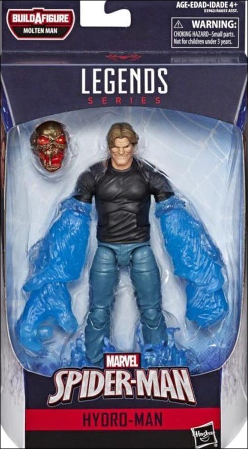 Marvel Legends Series: Spider-Man (Molten Man Series) figure 4 Hydro-Man