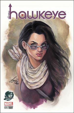 All-New Hawkeye (2016) issue 1-F Siya Oum Phantom Cover 1/3000