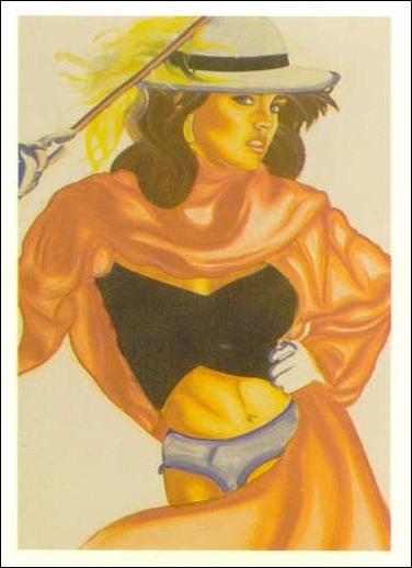 Art of Curves (Base Set) card 57 Leader of the Band