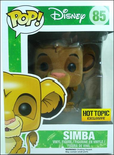 POP! Disney figure 85-B Simba (Flocked) 