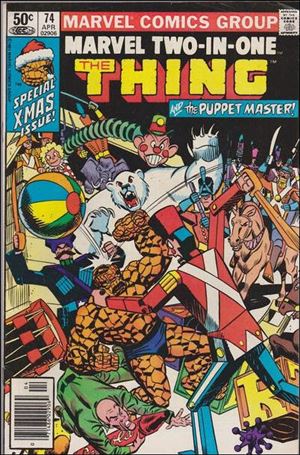 Marvel Two-in-One (1974) issue 74-B Newsstand Cover