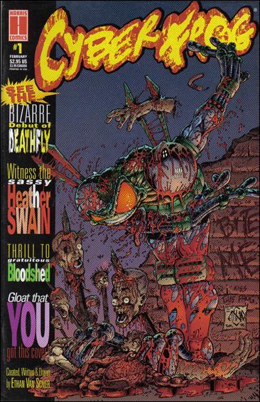 CyberFrog (1996) issue 1-B Ultra-Violent Cover