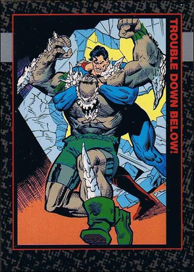 Doomsday: The Death of Superman (Base Set) card 55 Trouble Down Below!