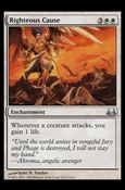 Magic the Gathering: Duel Decks: Divine vs. Demonic (Base Set) card 22 Righteous Cause