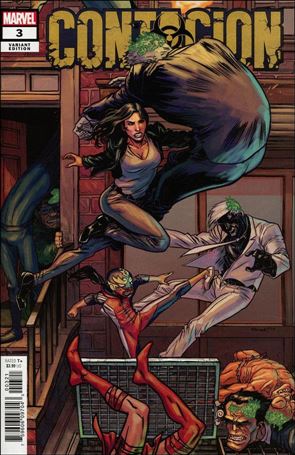 Contagion issue 3-B Ryan Browne Connecting Cover