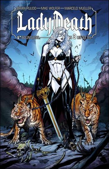 Lady Death (2010) issue 3 Standard Cover