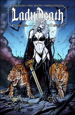 Lady Death (2010) issue 3 Standard Cover
