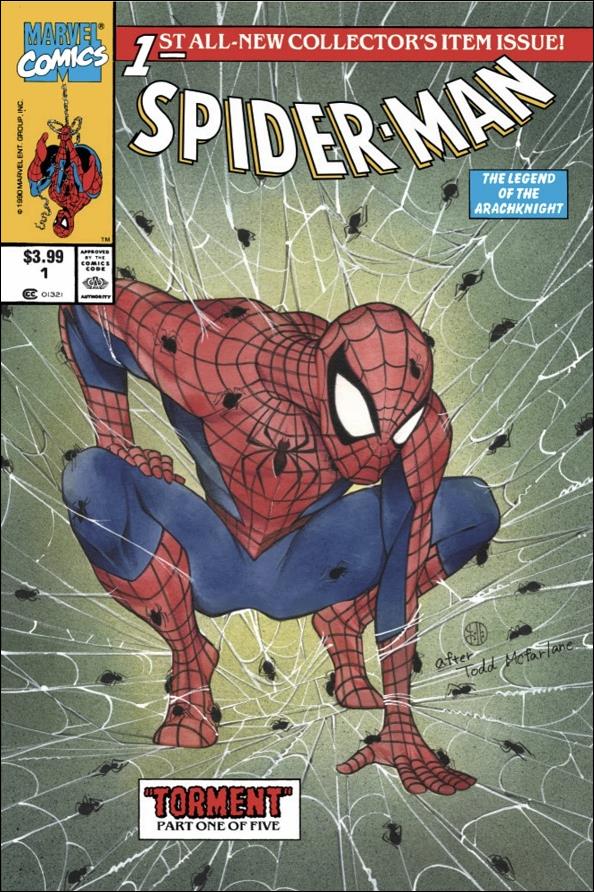 Spider-Man (1990) issue 1-U Peach Momoko Big Time Standard Cover 1/3000