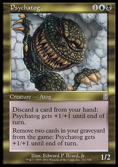 Magic the Gathering: Odyssey (Base Set) card 292 Psychatog