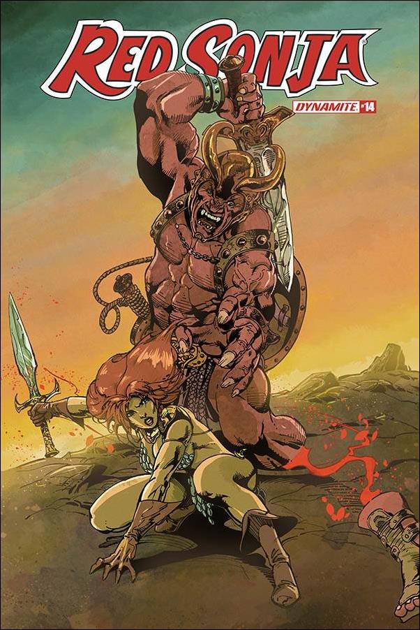 Red Sonja (2019) issue 14-F Roberto Castro FOC Cover