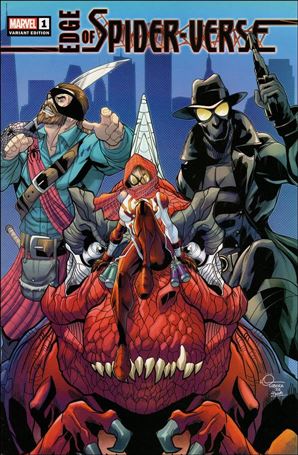 Edge of Spider-Verse (2022) issue 1-J Logan Lubera Walmart 3-Pack Cover 