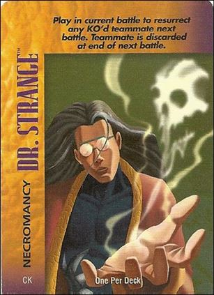 Marvel Overpower Powersurge (Base Set) card nn61 Dr. Strange: Necromancy 