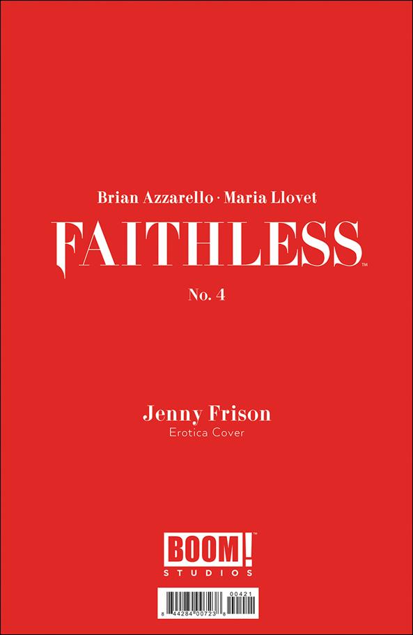 Faithless issue 4-B Polybagged Jenny Frison Cover