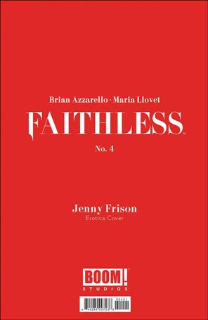 Faithless issue 4-B Polybagged Jenny Frison Cover