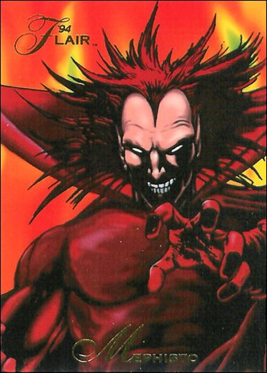 Marvel Annual Flair '94 (Base Set) card 28 Mephisto