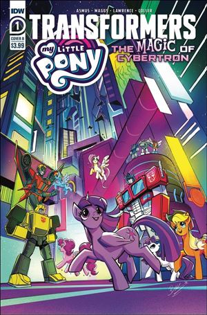 My Little Pony/Transformers II issue 1-B Bethany McGuire-Smith Cover