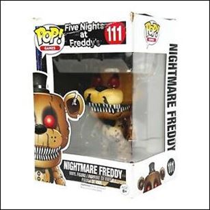POP! Games figure 111 Nightmare Freddy 