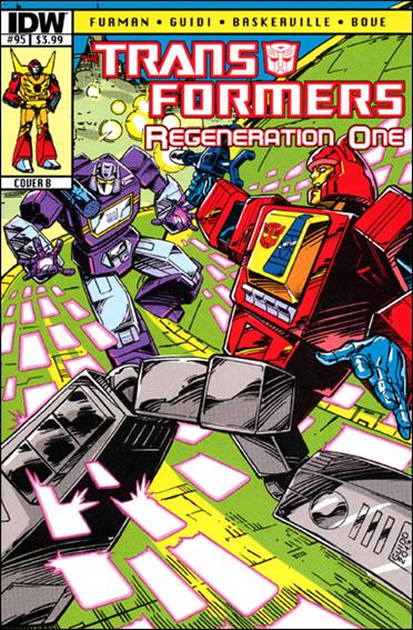 Transformers: Regeneration One issue 95-B Guido Guidi Cover