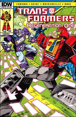 Transformers: Regeneration One issue 95-B Guido Guidi Cover