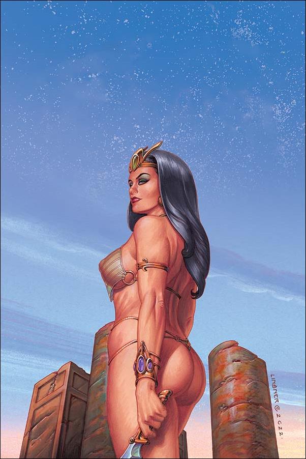 John Carter of Mars (2022) issue 5-K Joseph Michael Linsner Virgin Cover