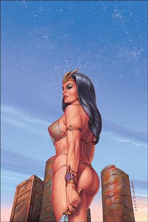 John Carter of Mars (2022) issue 5-K Joseph Michael Linsner Virgin Cover