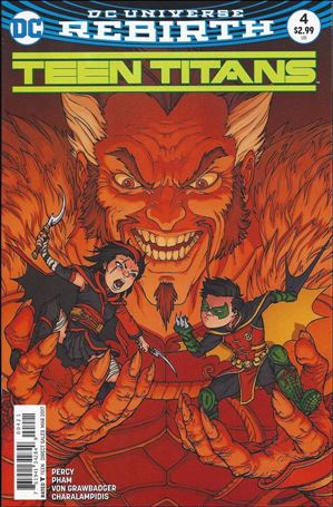Teen Titans (2016) issue 4-B Chris Burnham Cover