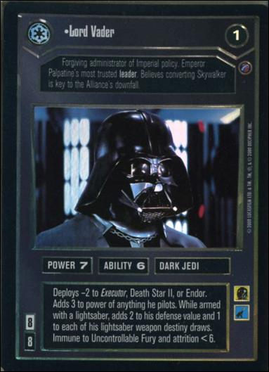 Star Wars: Reflections II: Expanding the Galaxy (Base Set) card 28 Lord Vader