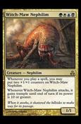 Magic the Gathering: Guildpact (Base Set) card 138 Witch-Maw Nephilim