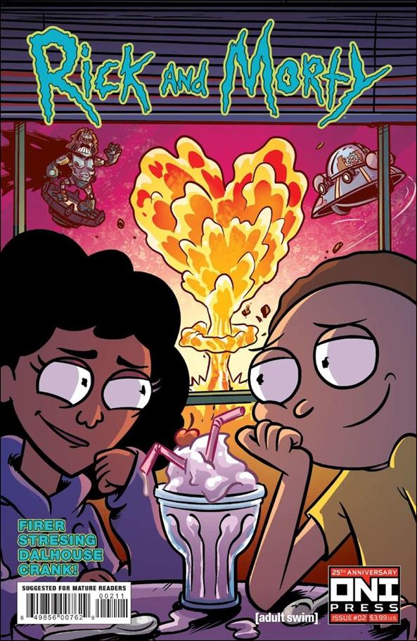 Rick and Morty (2023) issue 2 Fred C. Stressing Cover