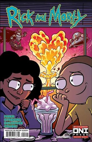 Rick and Morty (2023) issue 2 Fred C. Stressing Cover