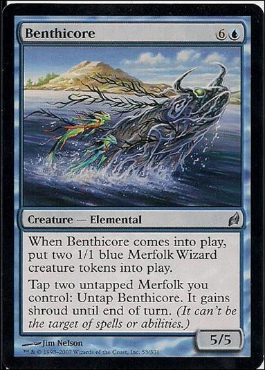 Magic the Gathering: Lorwyn (Base Set) card 53 Benthicore