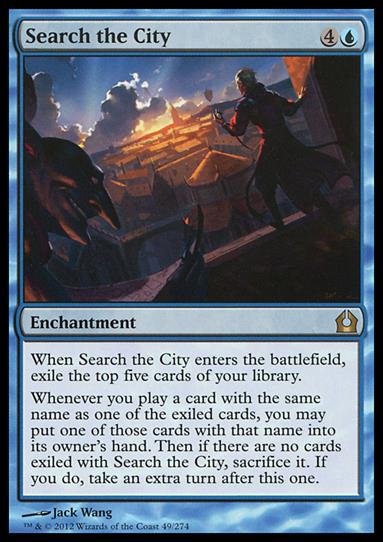 Magic the Gathering: Return to Ravnica (Base Set) card 49 Search the City