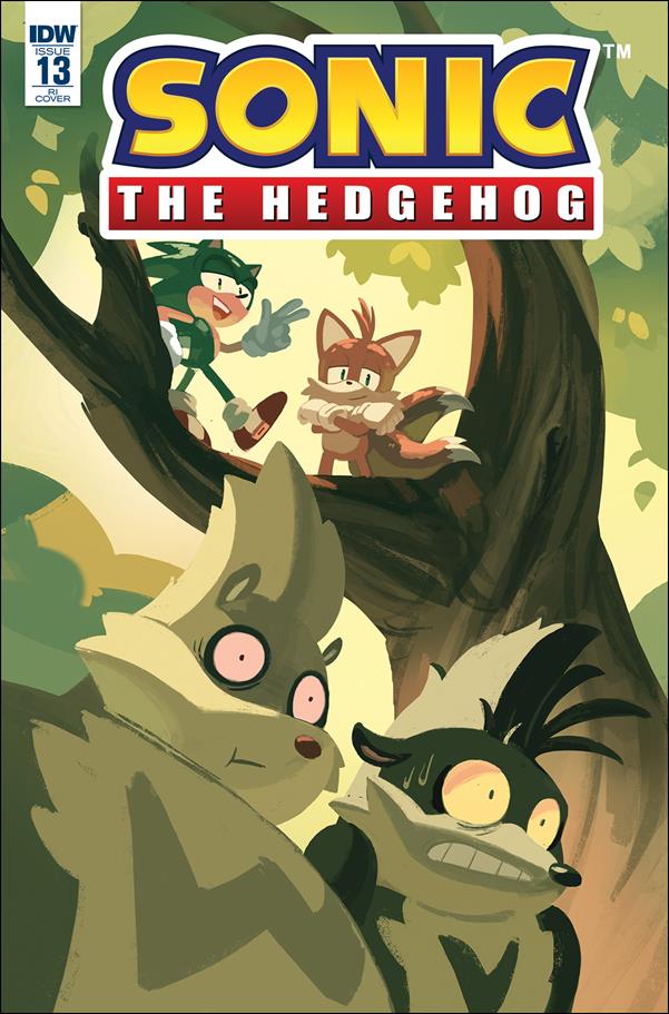 Sonic the Hedgehog (2018) issue 13-C Nathalie Fourdraine 1:10 Cover