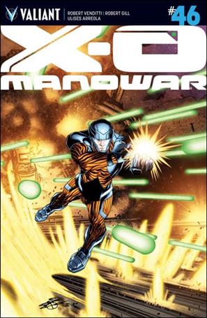X-O Manowar (2012)  issue 46-C Chris Cross Cover